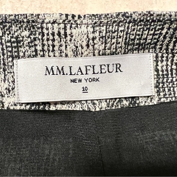 M.M. LAFLEUR The Noho Low Rise Cubist Jacquard Skirt women’s size 10 - Picture 9 of 10